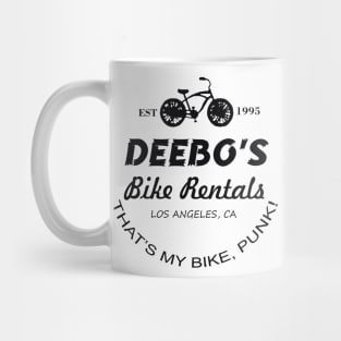 Deebos Bike Rentals That's My Bike, Punk Mug